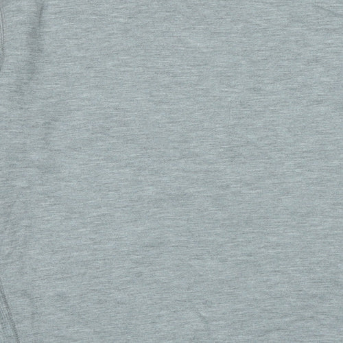 Easy Mens Grey Cotton Pullover Sweatshirt Size M - Logo