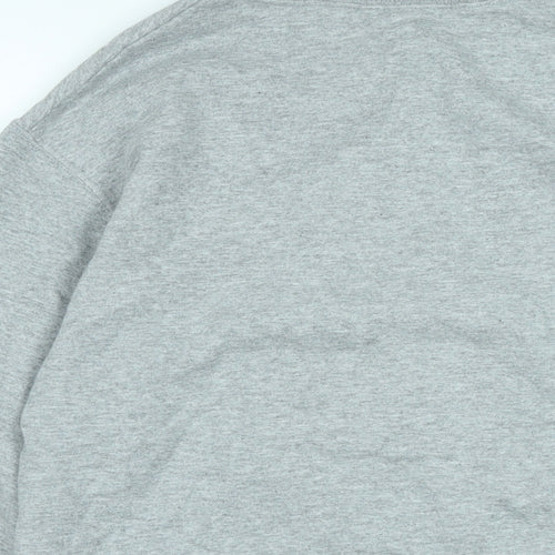 JERZEES Mens Grey Polyester Pullover Sweatshirt Size S - FT. Lauderdale Florida