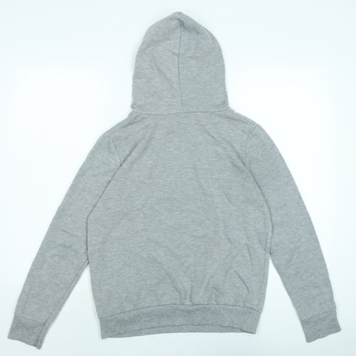 Disney Womens Grey Polyester Pullover Hoodie Size S - NOT TODAY