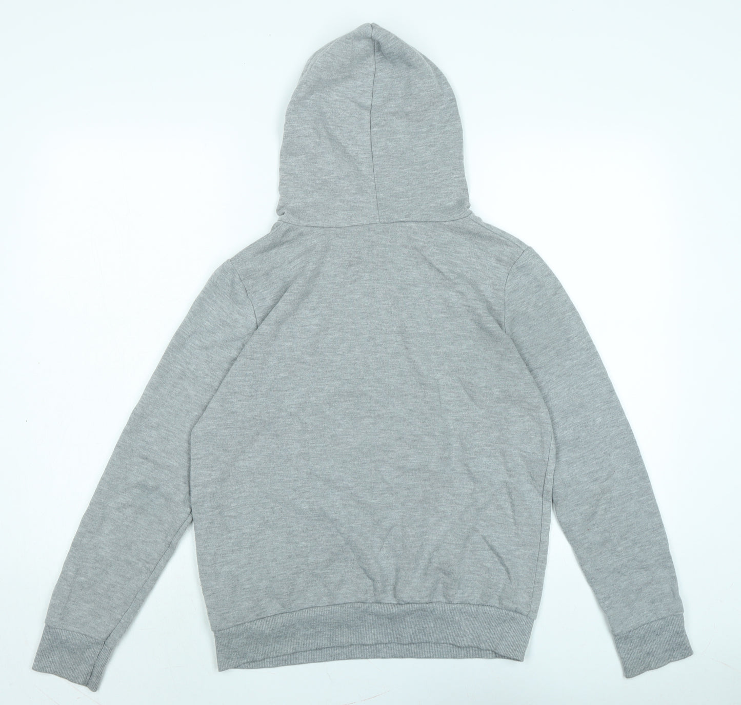 Disney Womens Grey Polyester Pullover Hoodie Size S - NOT TODAY
