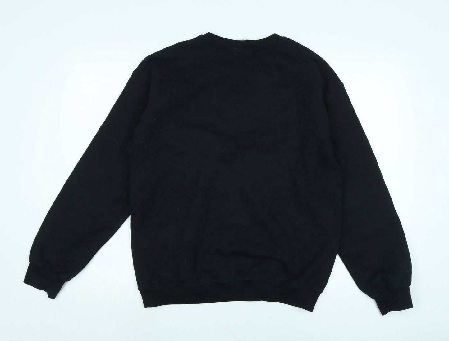 Gildan Mens Black Polyester Pullover Sweatshirt Size M - Hogwarts