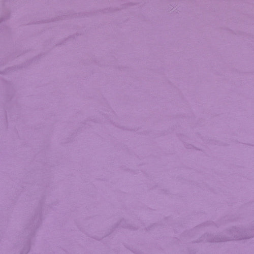 COLLUSION Womens Purple Polyester Pullover Sweatshirt Size S - Logo