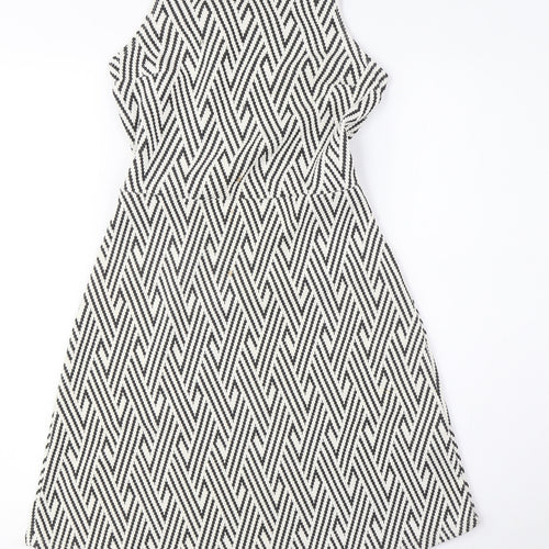 Milly Women's Geometric Skater Dress S