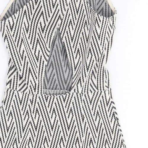 Milly Women's Geometric Skater Dress S