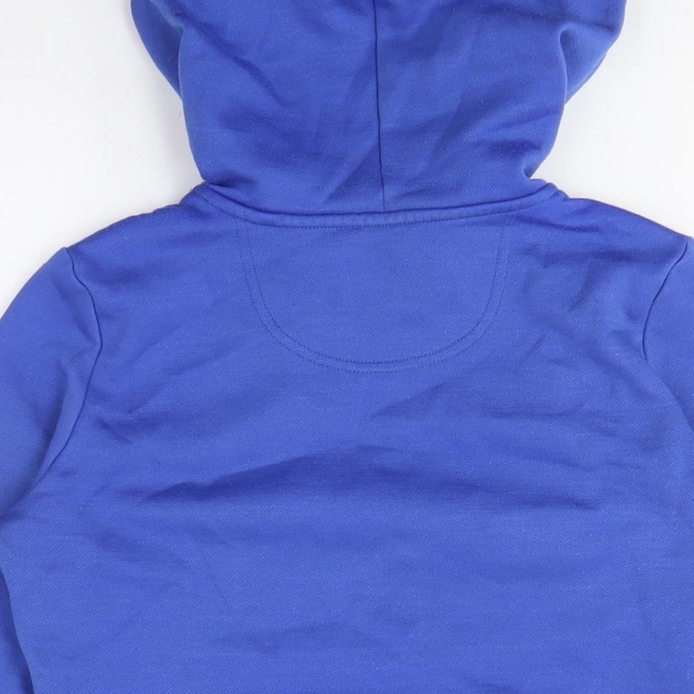 Super.natural Unisex Blue Pullover Hoodie, M, Casual
