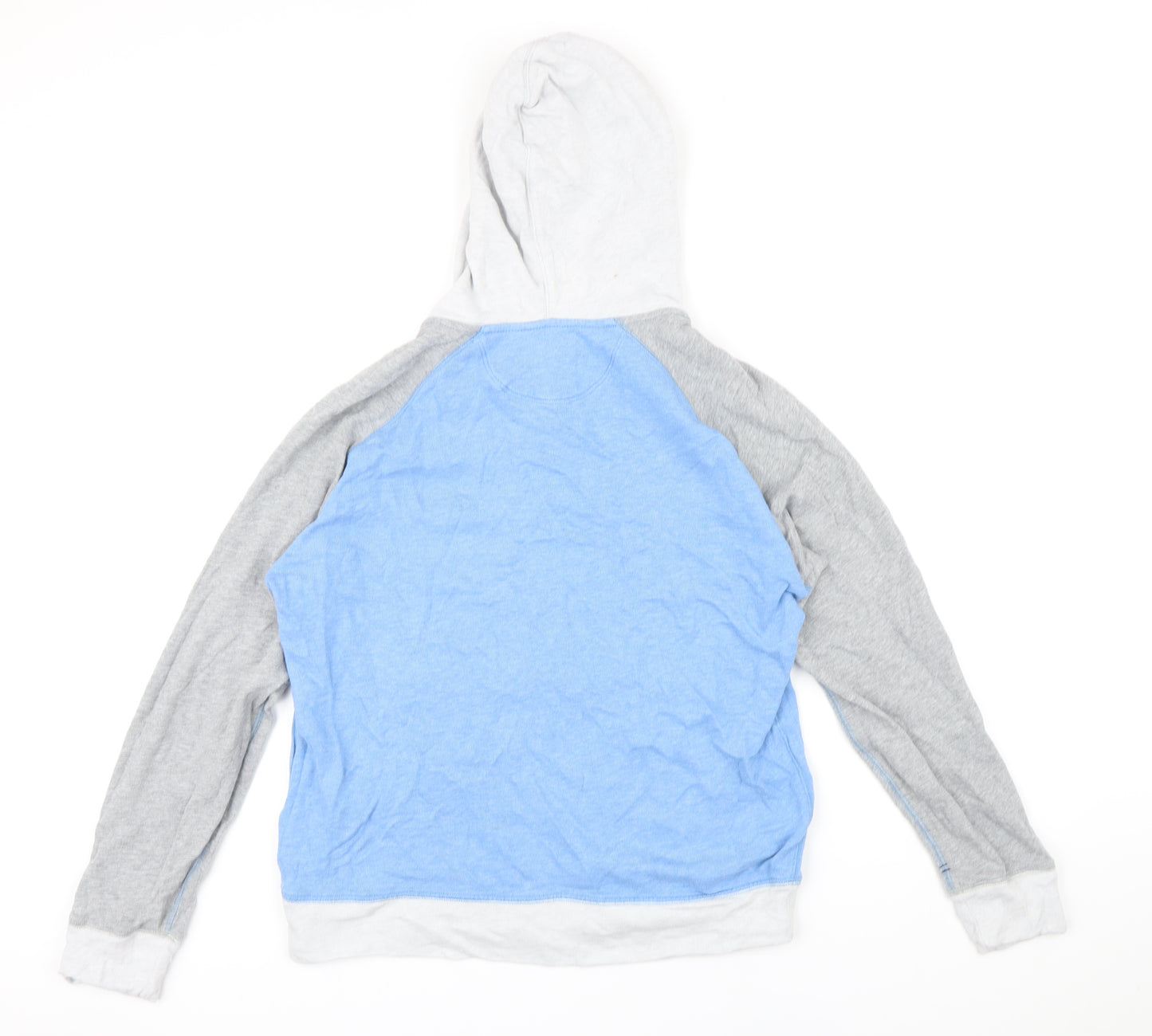Levis Womens Multicoloured Colourblock Polyester Pullover Hoodie Size M Drawstring
