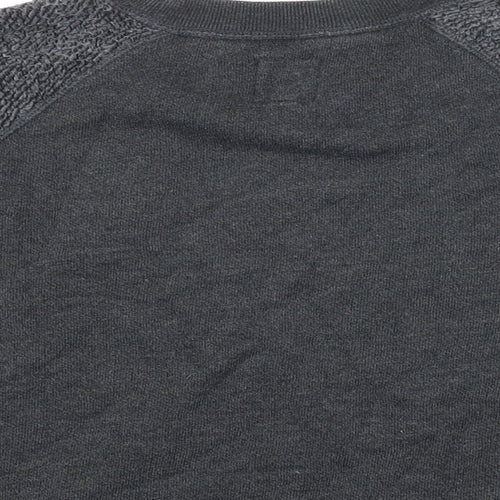 Jack Wills Womens Grey Polyester Blend Pullover Sweatshirt Size 10