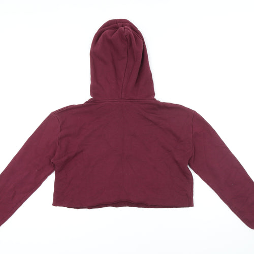 New Look Girls Red Polyester Pullover Hoodie Size 12-13 Years Drawstring - Hogwarts