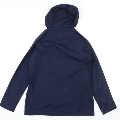 Tribord Womens Blue Rain Coat Jacket Size M Zip