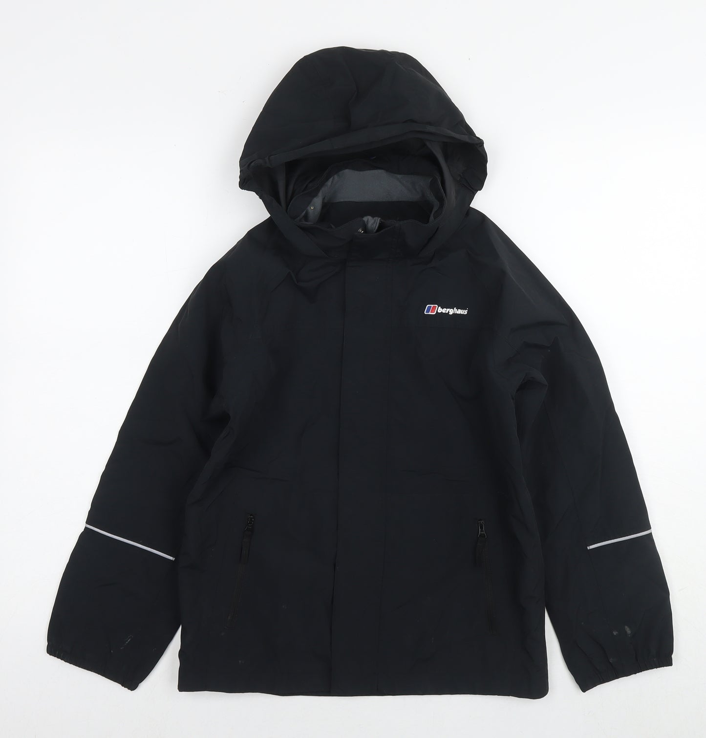 Berghaus Boys Black Jacket Size 9-10 Years Zip