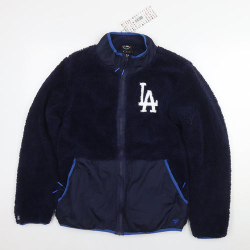 Major League Baseball Womens Blue Jacket Size M Zip