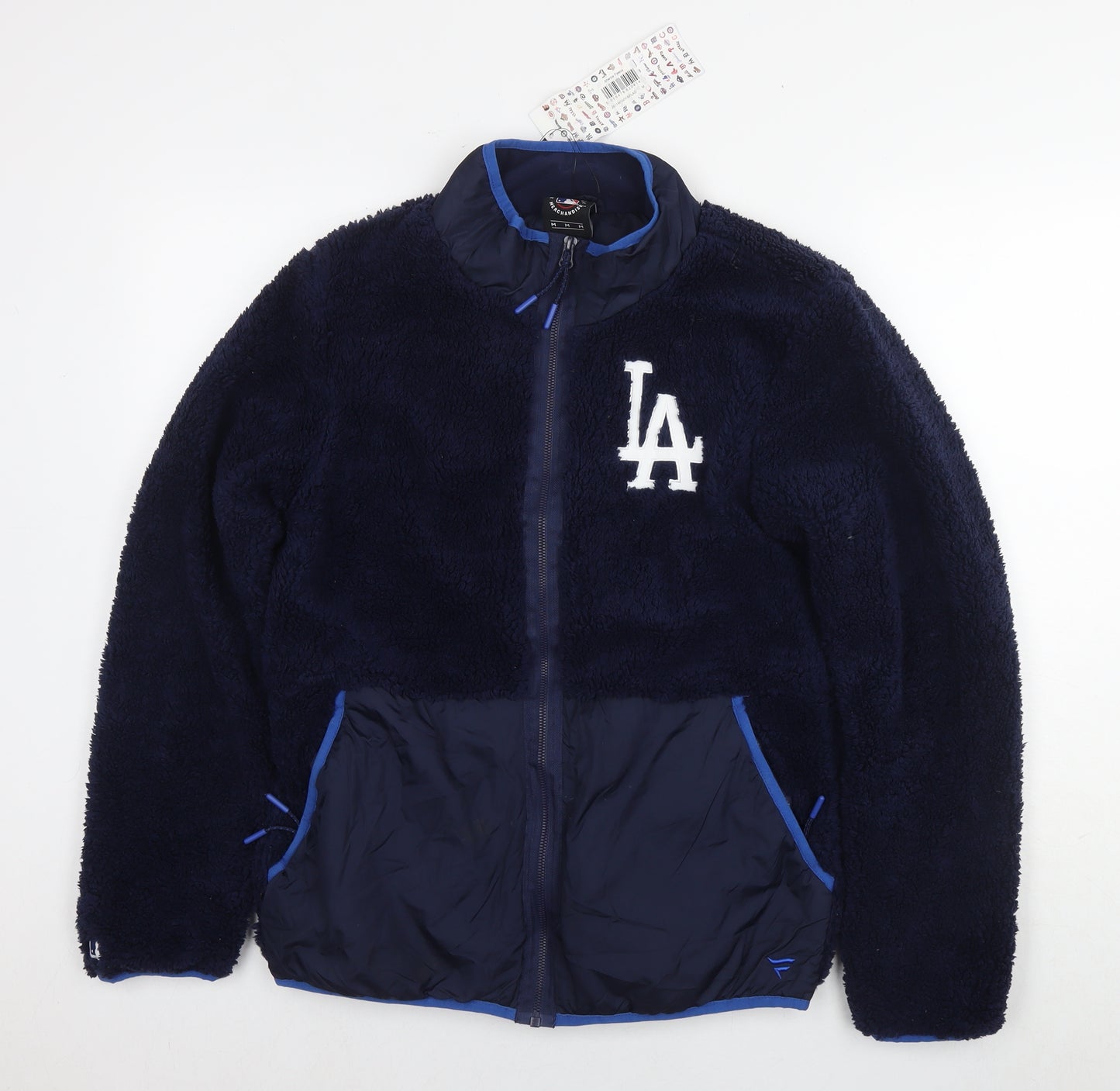 Major League Baseball Womens Blue Jacket Size M Zip