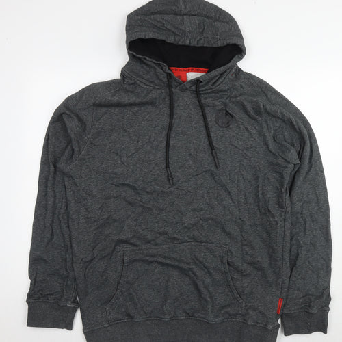 MG Motors Mens Grey Cotton Pullover Hoodie Size 2XL - Logo
