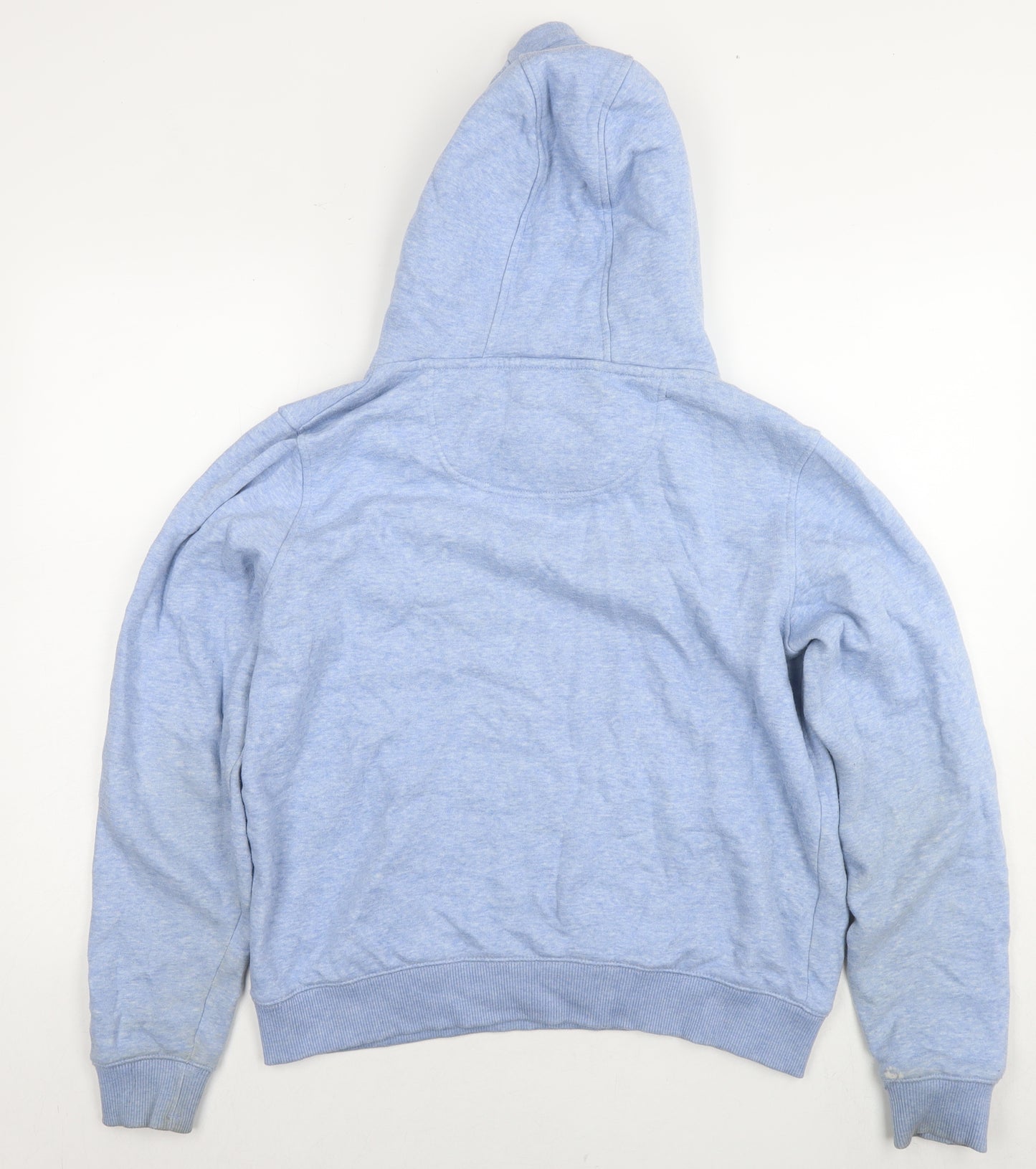 SoulCal&Co Womens Blue Cotton Pullover Hoodie Size 14 Pullover