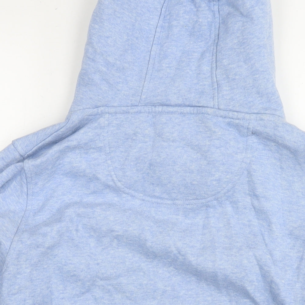 SoulCal&Co Womens Blue Cotton Pullover Hoodie Size 14 Pullover