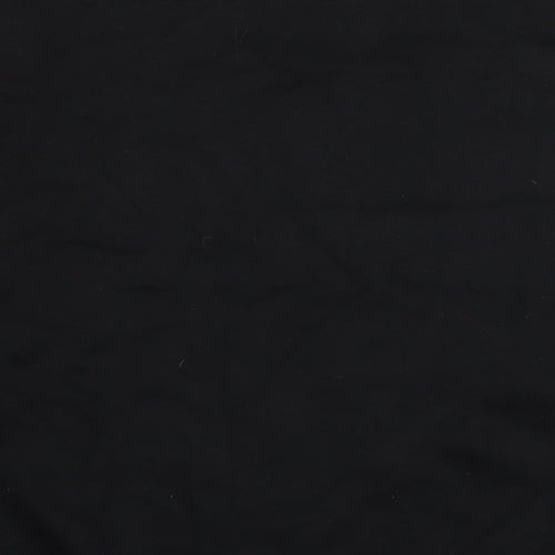 Get The Trend Womens Black Cotton Pullover Sweatshirt Size S Pullover - Tennis Club