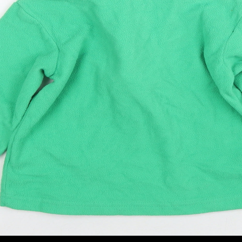 Mountain Warehouse Boys Green Polyester Pullover Sweatshirt Size 5-6 Years Pullover