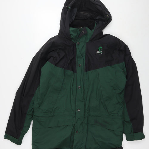 Craghoppers Mens Green Jacket Size M Zip - Detachable Fleece