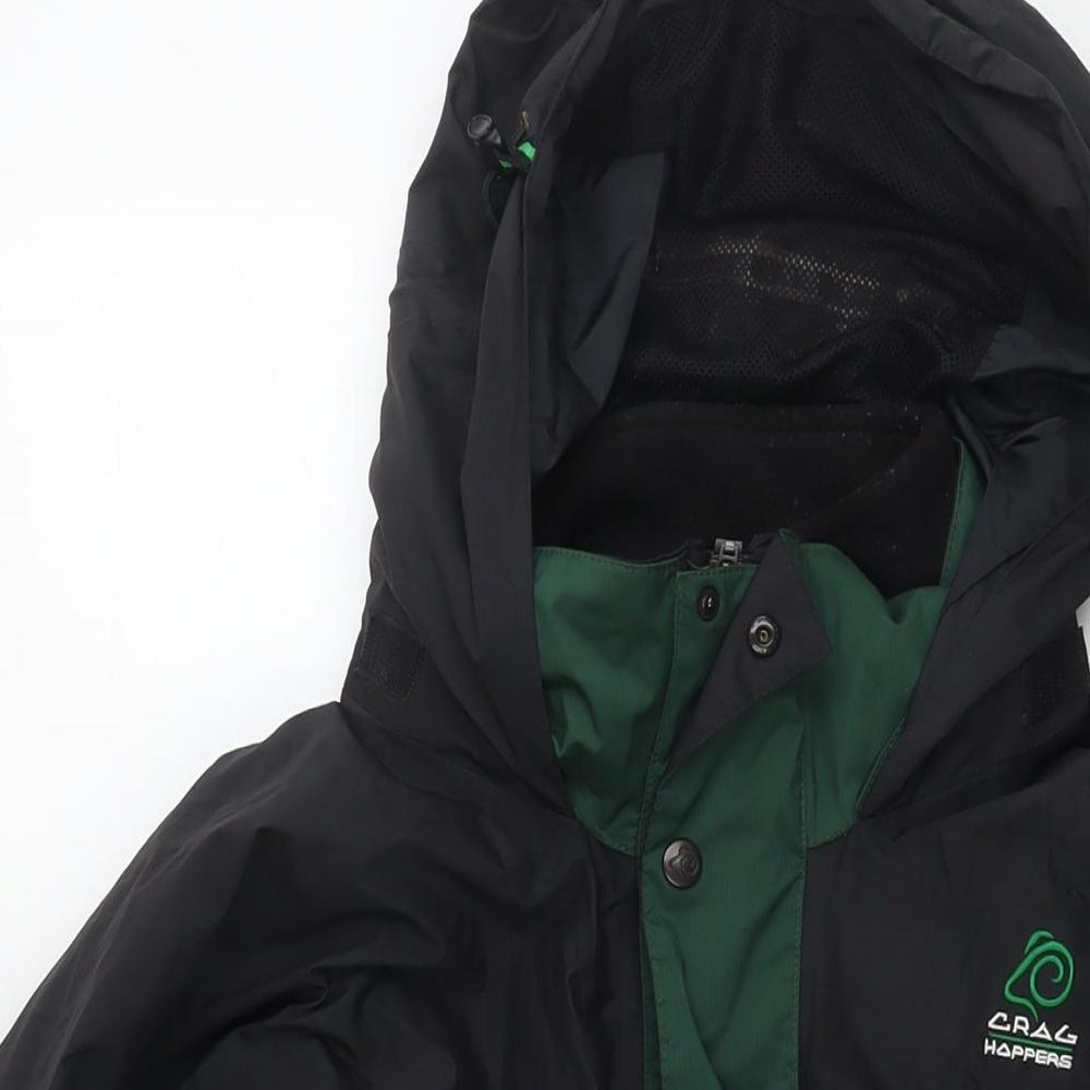 Craghoppers Mens Green Jacket Size M Zip - Detachable Fleece