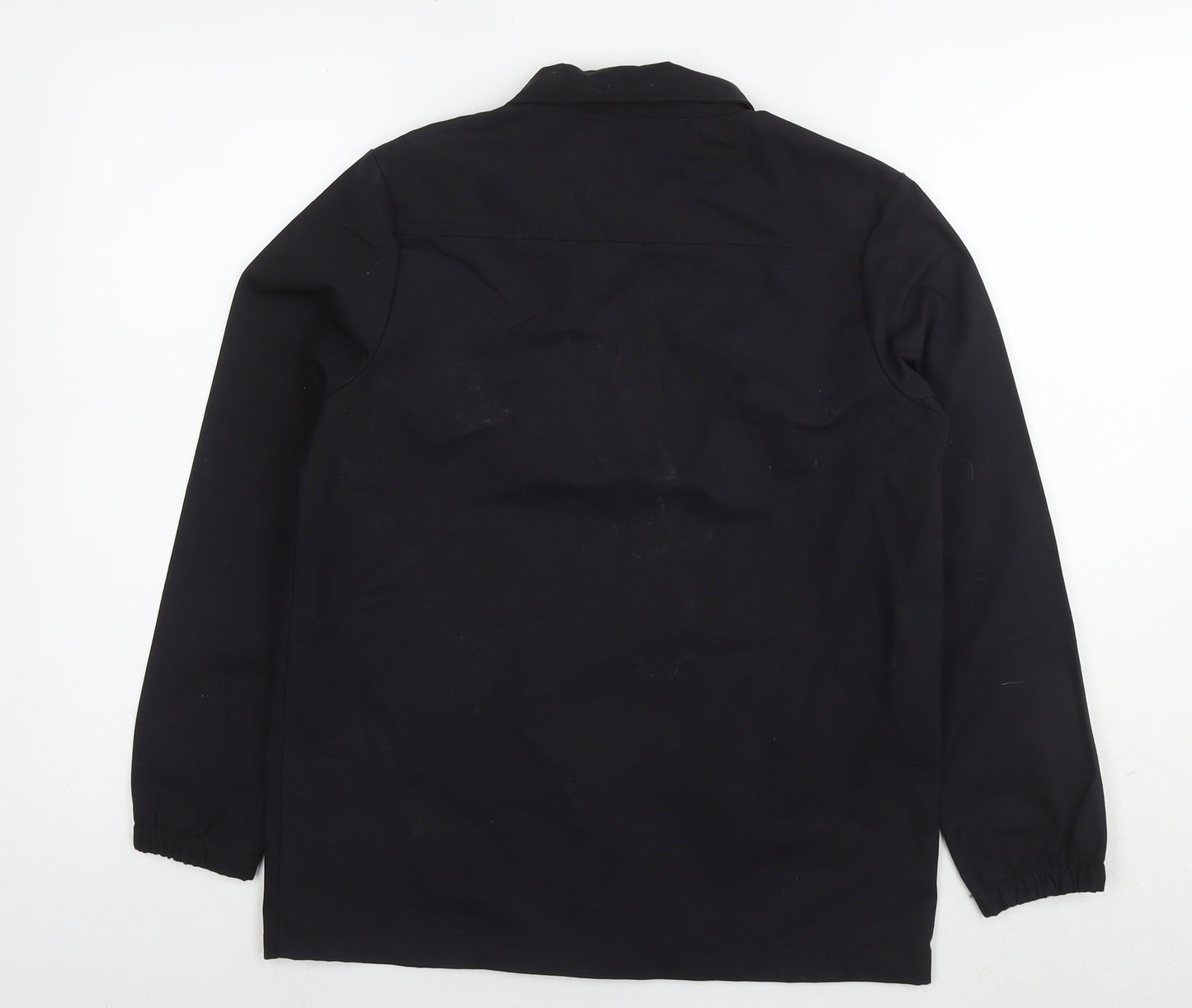 Closure Boys Black Jacket Size 12-13 Years Zip