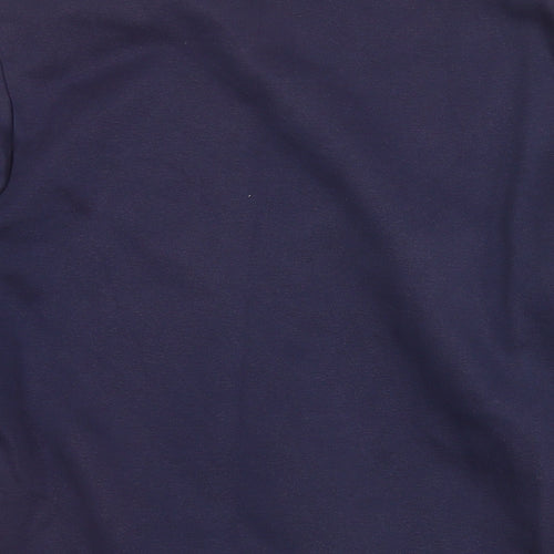 PUMA Mens Purple Cotton Pullover Sweatshirt Size S - Logo
