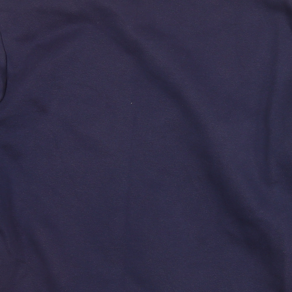 PUMA Mens Purple Cotton Pullover Sweatshirt Size S - Logo