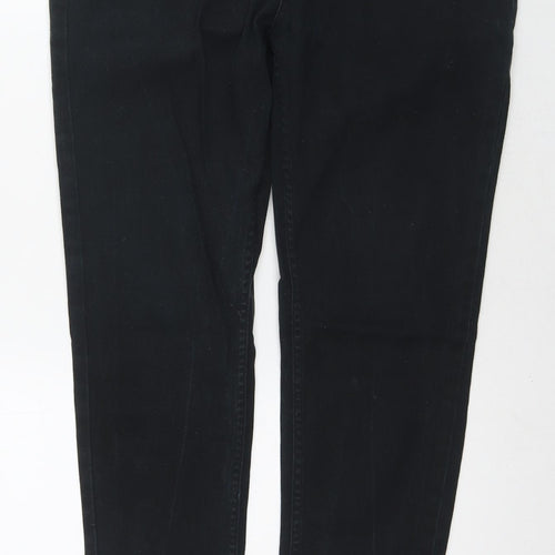 Denim & Co. Mens Black Cotton Skinny Jeans Size 34 in L32 in Regular Zip