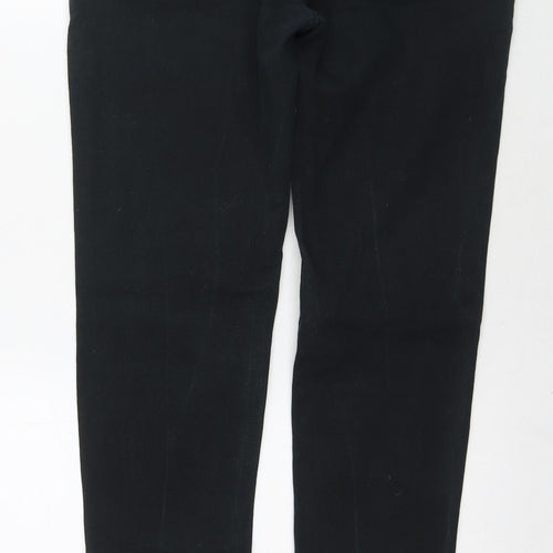 Denim & Co. Mens Black Cotton Skinny Jeans Size 34 in L32 in Regular Zip