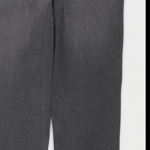 Denim & Co. Mens Grey Polyester Blend Skinny Jeans Size 30 in L30 in Regular Zip