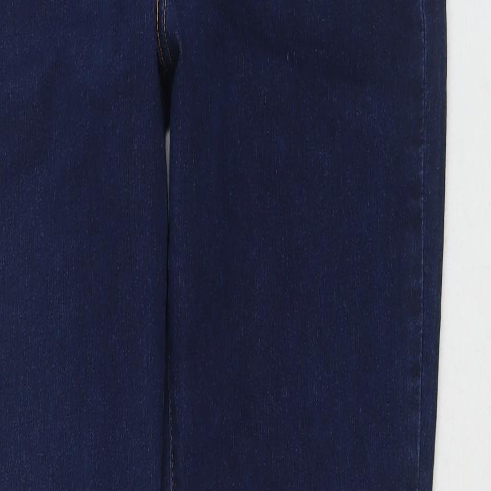 Levi's Womens Blue Cotton Skinny Jeans Size 32 in L32 in Regular Zip