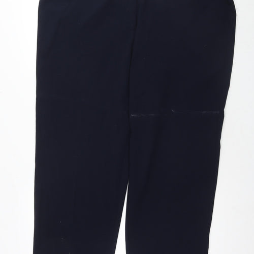 Dressbarn Womens Blue Polyester Trousers Size 20 L30 in Regular