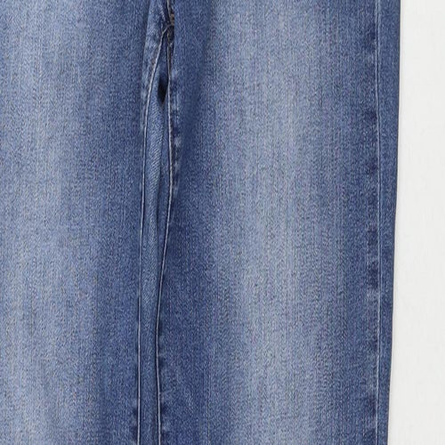 Gap Womens Blue Cotton Bootcut Jeans Size 30 L30 in Regular Zip