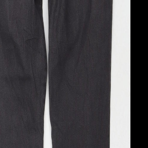 Ice Blue Womens Grey Cotton Skinny Jeans Size 27 in L26 in Regular Zip