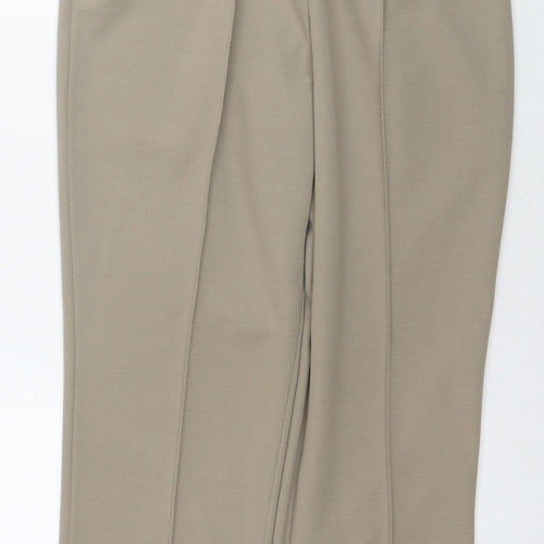 Damart Womens Beige Polyester Trousers Size 18 L29 in Regular