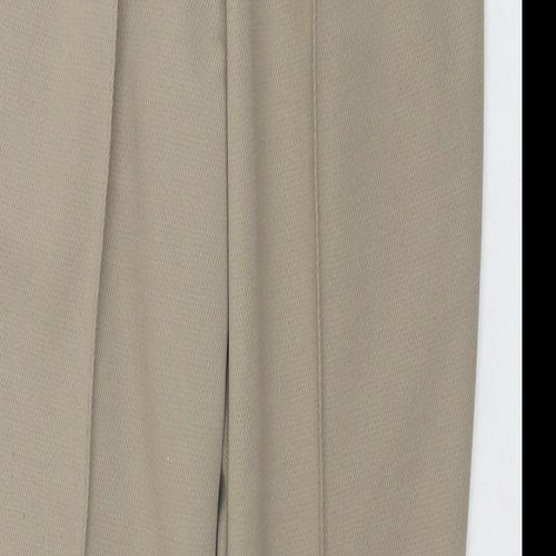 Damart Womens Beige Polyester Trousers Size 18 L29 in Regular