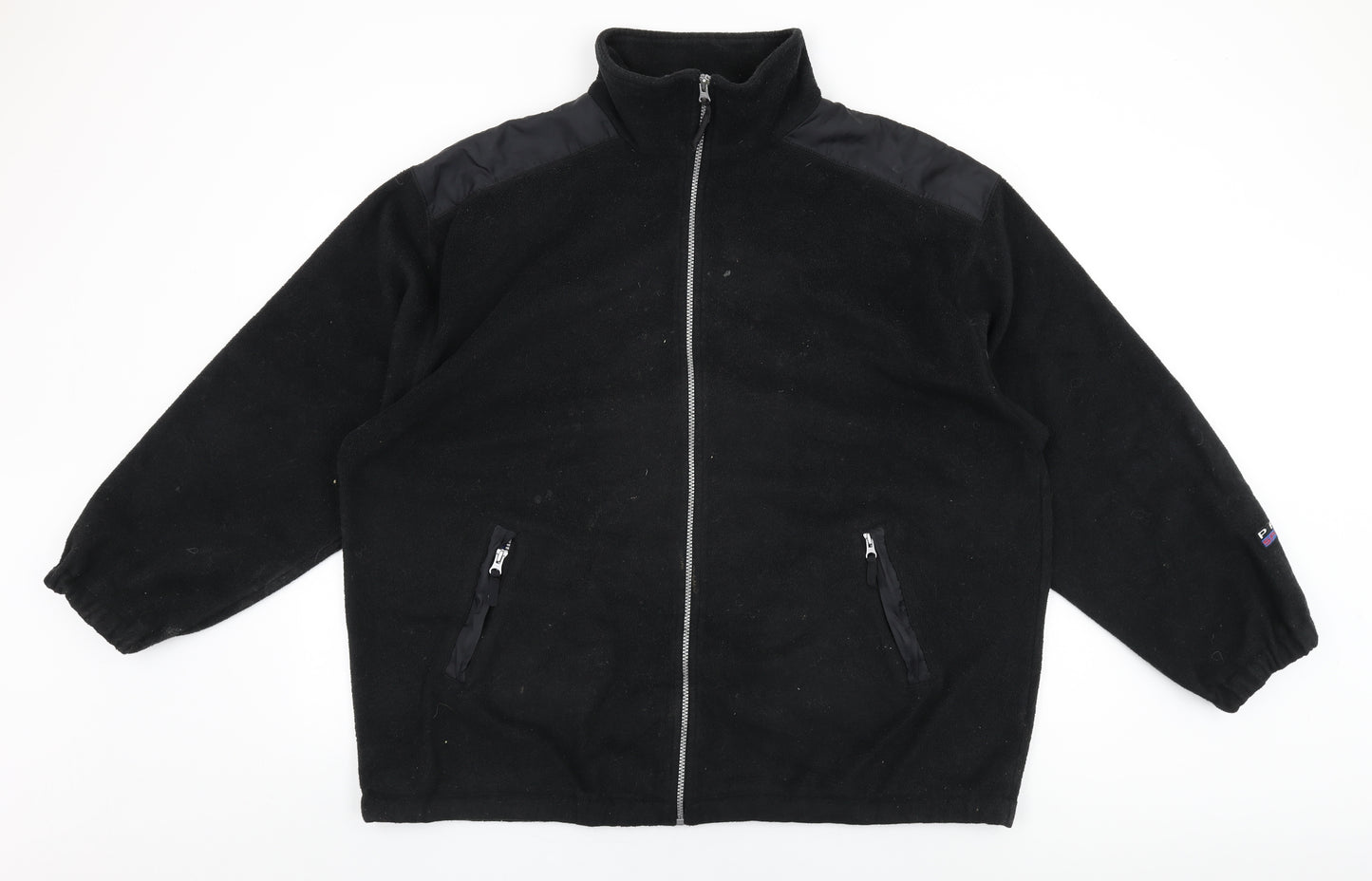PFM Sport Mens Black Polyester Full Zip Sweatshirt Size 2XL