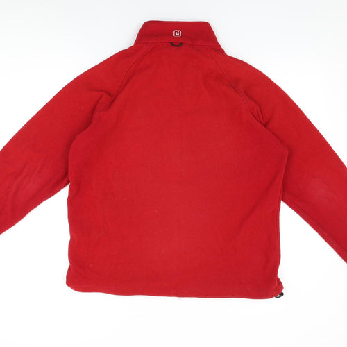 Hi Gear Womens Red Polyester Full Zip Sweatshirt Size S Zip