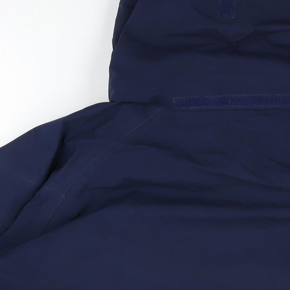 Sprayway Womens Blue Rain Coat Coat Size 14 Zip