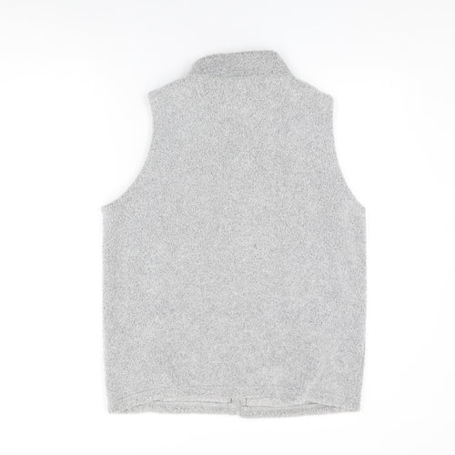 EWM Womens Grey Gilet Jacket Size 14 Zip
