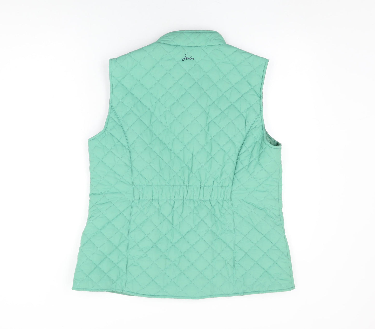 Joules Womens Green Gilet Coat Size 16 Zip