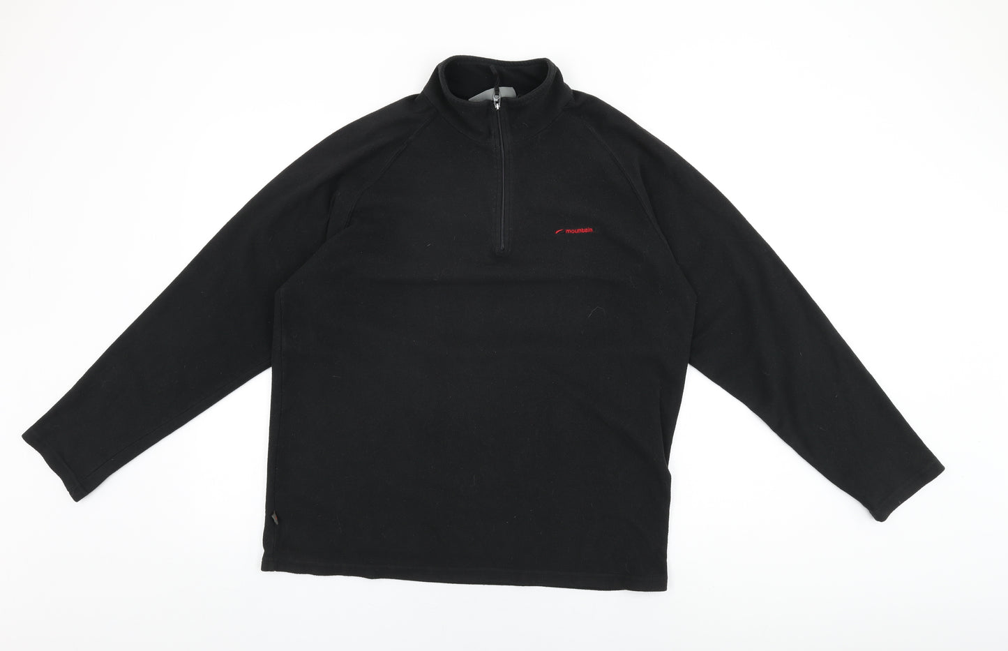 Mountain Life Mens Black Polyester Pullover Sweatshirt Size L