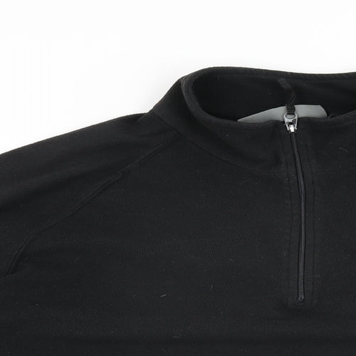 Mountain Life Mens Black Polyester Pullover Sweatshirt Size L