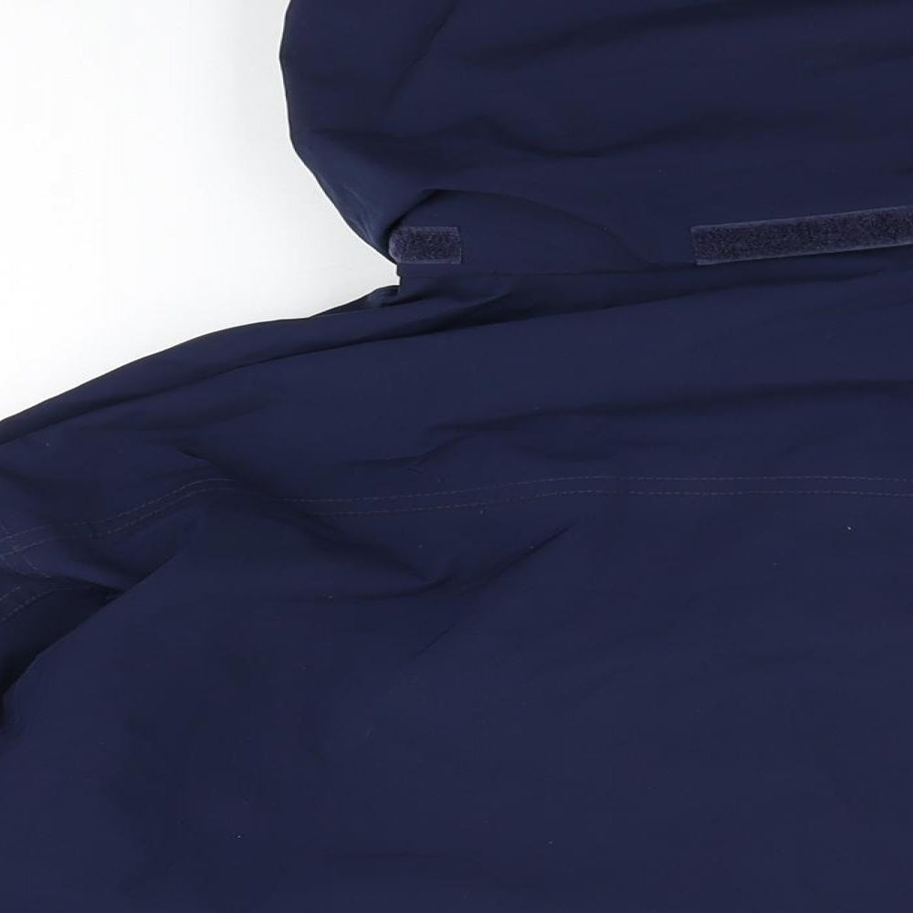 Sprayway Mens Blue Rain Coat Coat Size L Zip