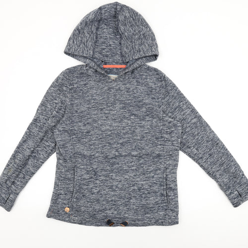 Regatta Womens Grey Cotton Pullover Hoodie Size 10 Pullover