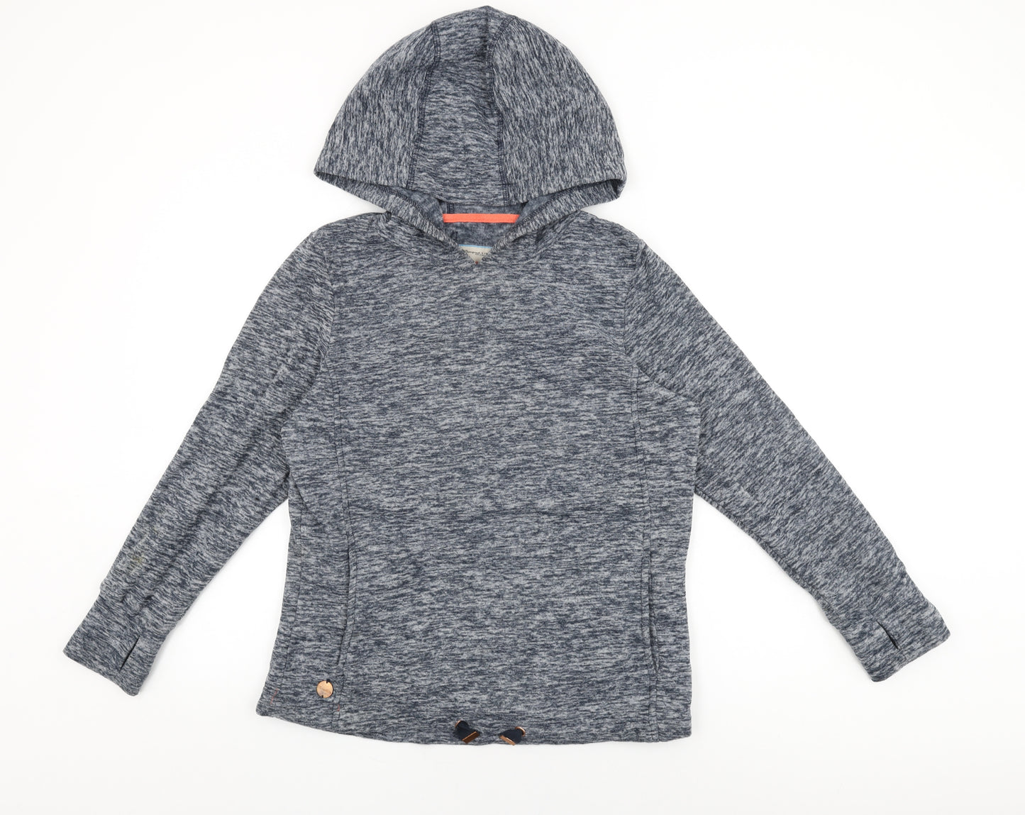 Regatta Womens Grey Cotton Pullover Hoodie Size 10 Pullover