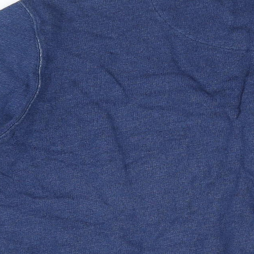 John Lewis Womens Blue Cotton Pullover Sweatshirt Size XL Pullover