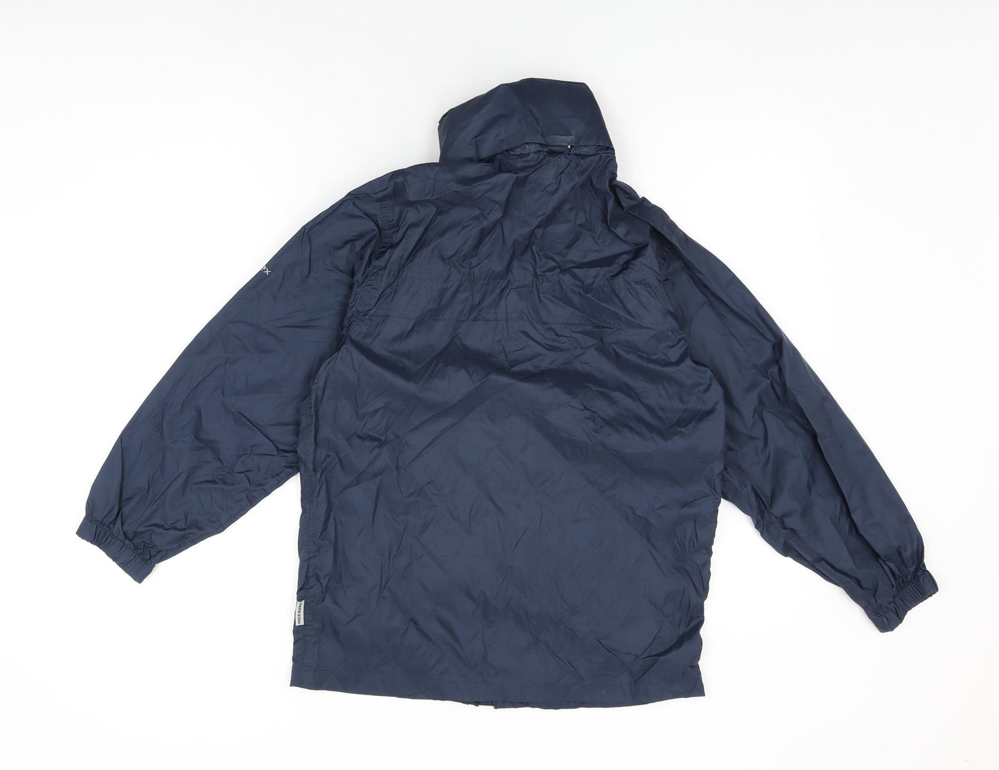Trespass Boys Blue Rain Coat Coat Size 11-12 Years Zip