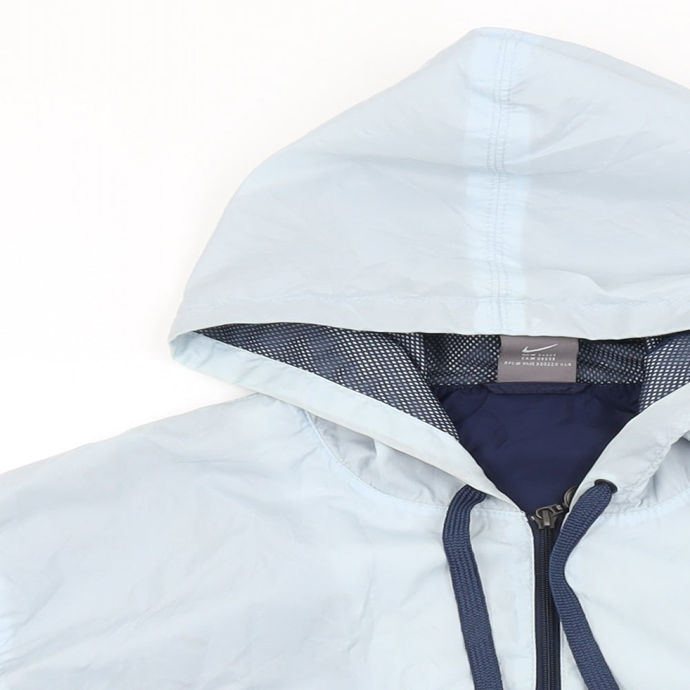 Nike Mens Blue Jacket Size L Zip
