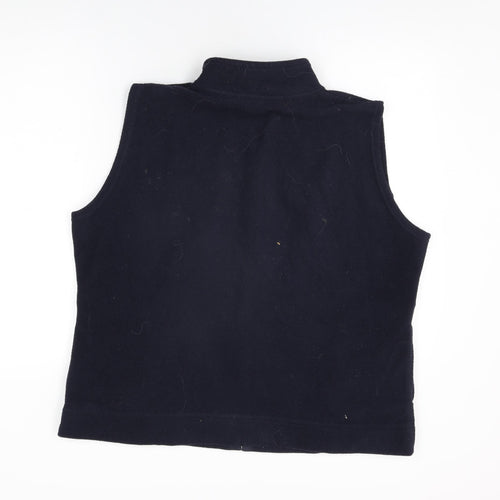 Isle Womens Blue Gilet Jacket Size 22 Zip