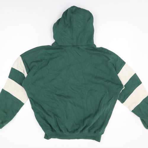 Motel Womens Green Cotton Pullover Hoodie Size XS Pullover - Sporting Club
